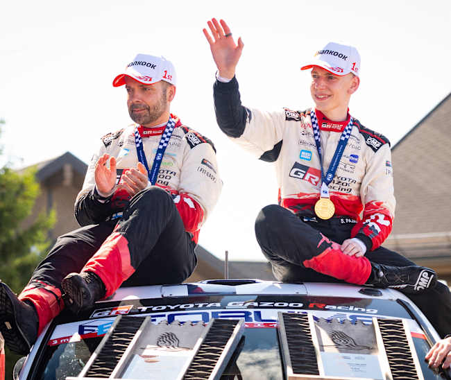 Sami Pajari atribuye sus victorias consecutivas en WRC a una recuperación de confianza al volante