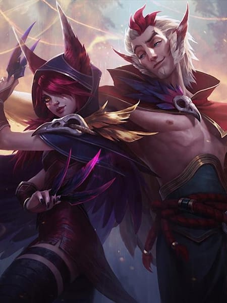 Rakan's able to dive into a fight and support his team from afar.