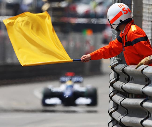 Formula One Flags What Do They Mean Infographic