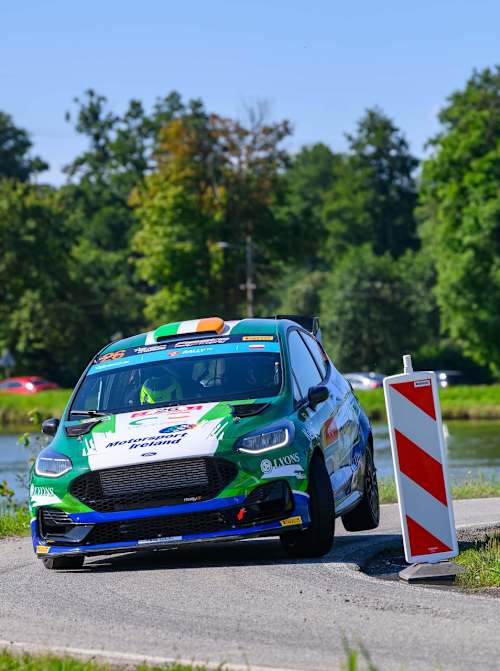 Coleman produced a stunning ERC Fiesta Rally3 Trophy comeback