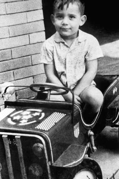 Ayrton Senna built his first racing car before his fourth birthday.  