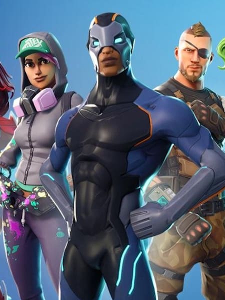 Characters from Fortnite Season 4.