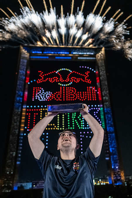 Fehmi Atalar of Türkiye - Winner of the Red Bull Tetris World Final.
