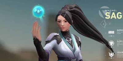 Playable agent Sage in VALORANT is one of the strongest Agents in the game