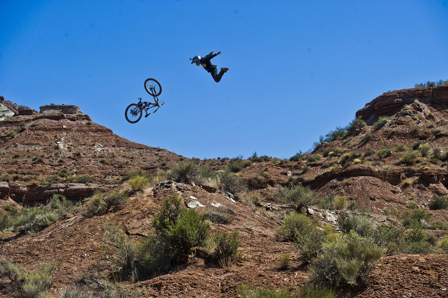 Падения на Red Bull Rampage видео, MTB фрирайд