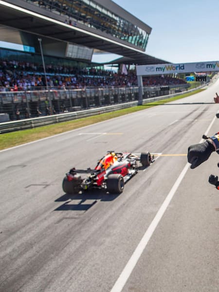 Max Verstappen of Red Bull Racing and The Netherlands during the F1 Grand Prix of Austria at Red Bull Ring on June 30, 2019 in Spielberg, Austria.