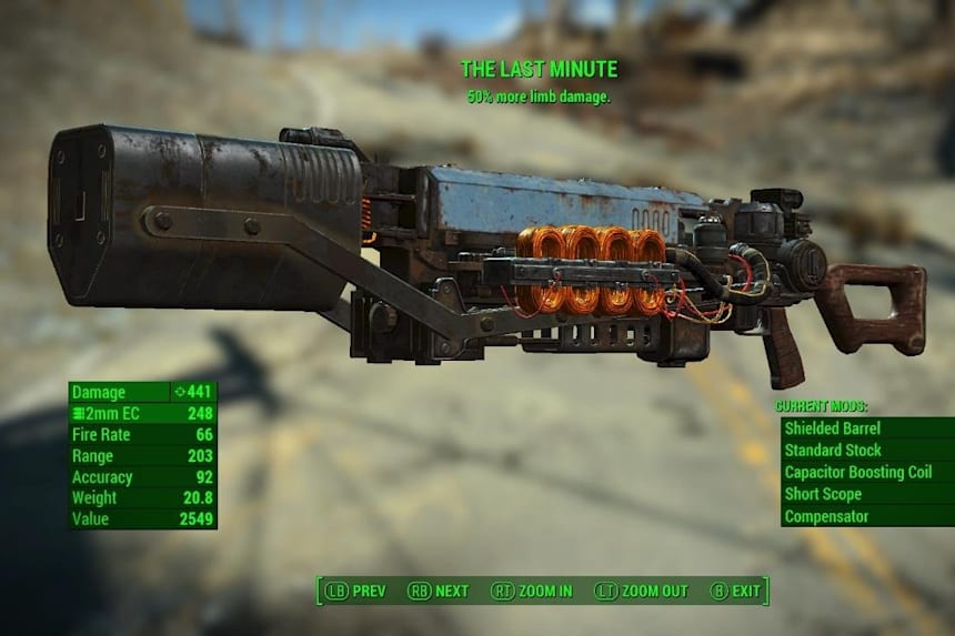Fallout 4 Tips And Tricks For Weapons And Armour Mods