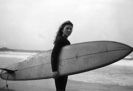 Laura Revuelta, con su Yater en 1972