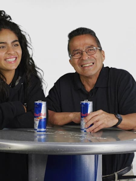 Jessie Reyez and her dad, German Reyez