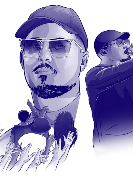 Dellafuente, artista de Red Bull SoundClash