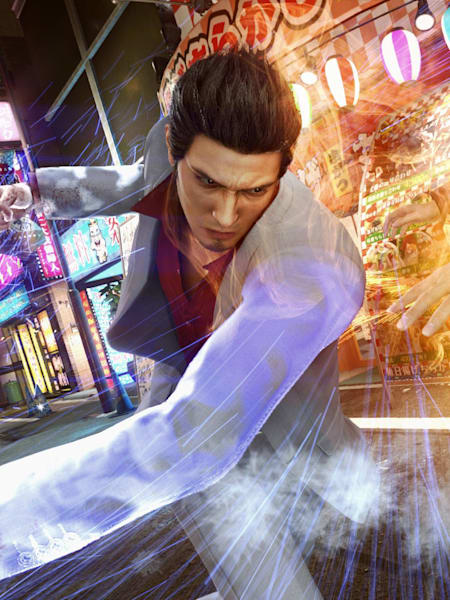 Kiryu attackiert einen Gannoven