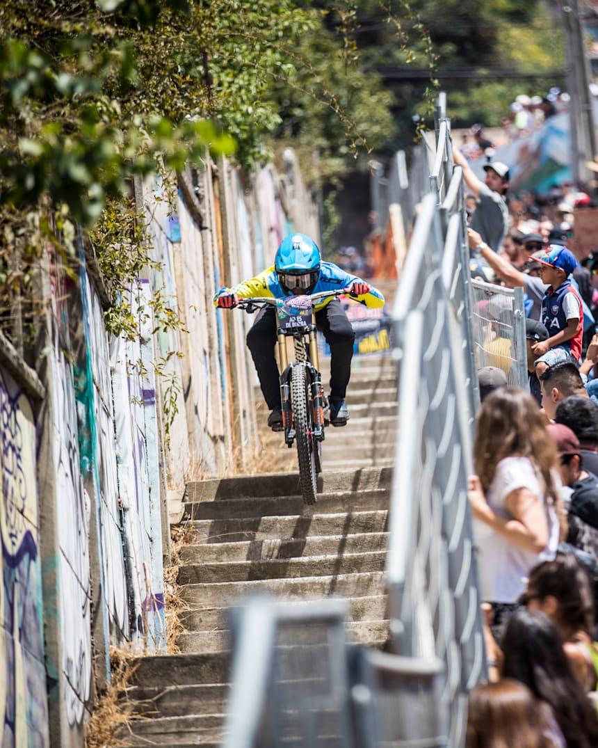 urban downhill mountain biking