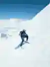 Andrzej Bargiel seen skiing down Yawash Sar II during his Ski Expedition in Karakoram, Pakistan on April 30, 2021. 