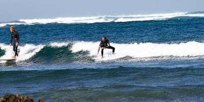 With heavy and powerful waves, The Bubble is only for experienced surfers