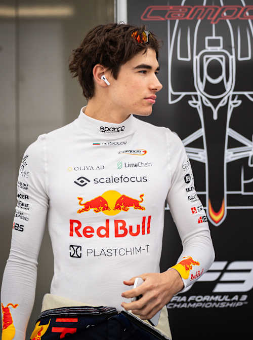 Nikola Tsolov #12 Campos Racing, during round 4 of the FIA Formula 3 Championship at Circuit de Monaco in Monte-Carlo on May 22-25, 2025.