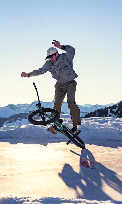 Matthias Dandois in Kitzbühel