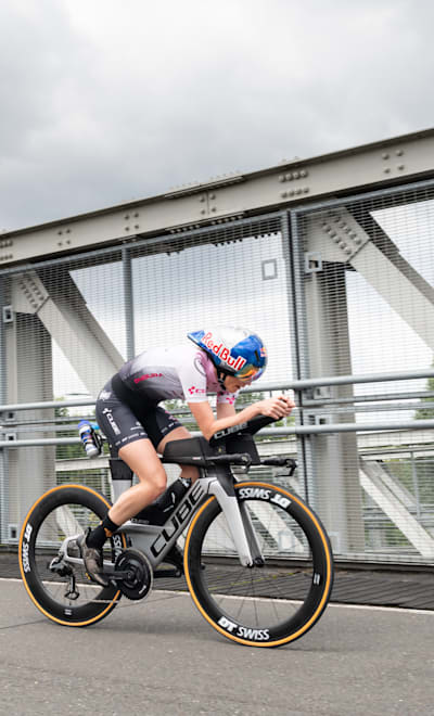 Lucy Charles-Barclay is seen training in London, England on July 14, 2021.