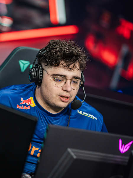 Kamel 'Kameto' Kebir of Karmine Corp seen in action during the 2024 LEC.