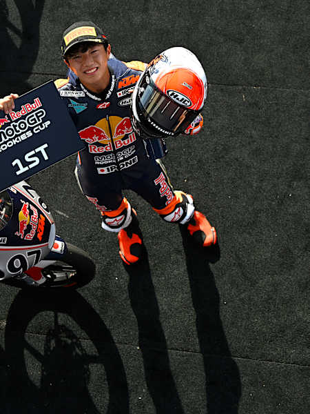Ryota Ogiwara wins his first Rookies Cup Race in Mugello 2026