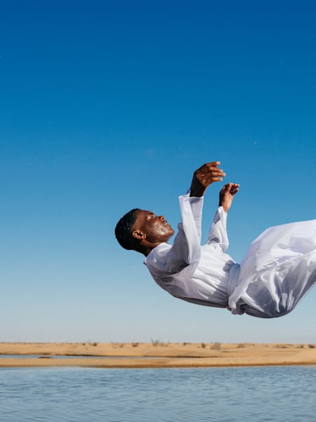 Zdjęcie wykonane podczas sesji Petite Noir w Swakopmund (Namibia).