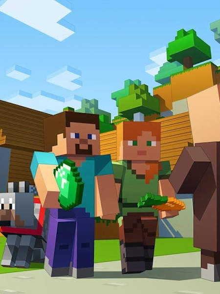 Minecraft'tan bir ekran görüntüsü