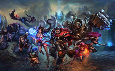 League of Legends champion teaser.