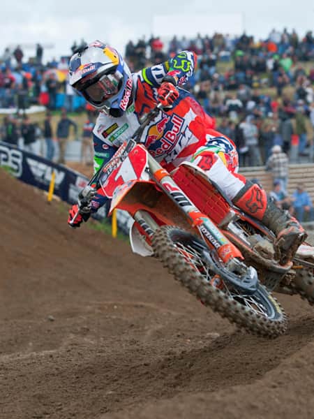 Dungey competes at the season opener at Hangtown.