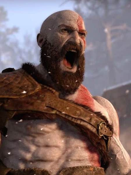 Captura de pantalla de God of War en PS4.