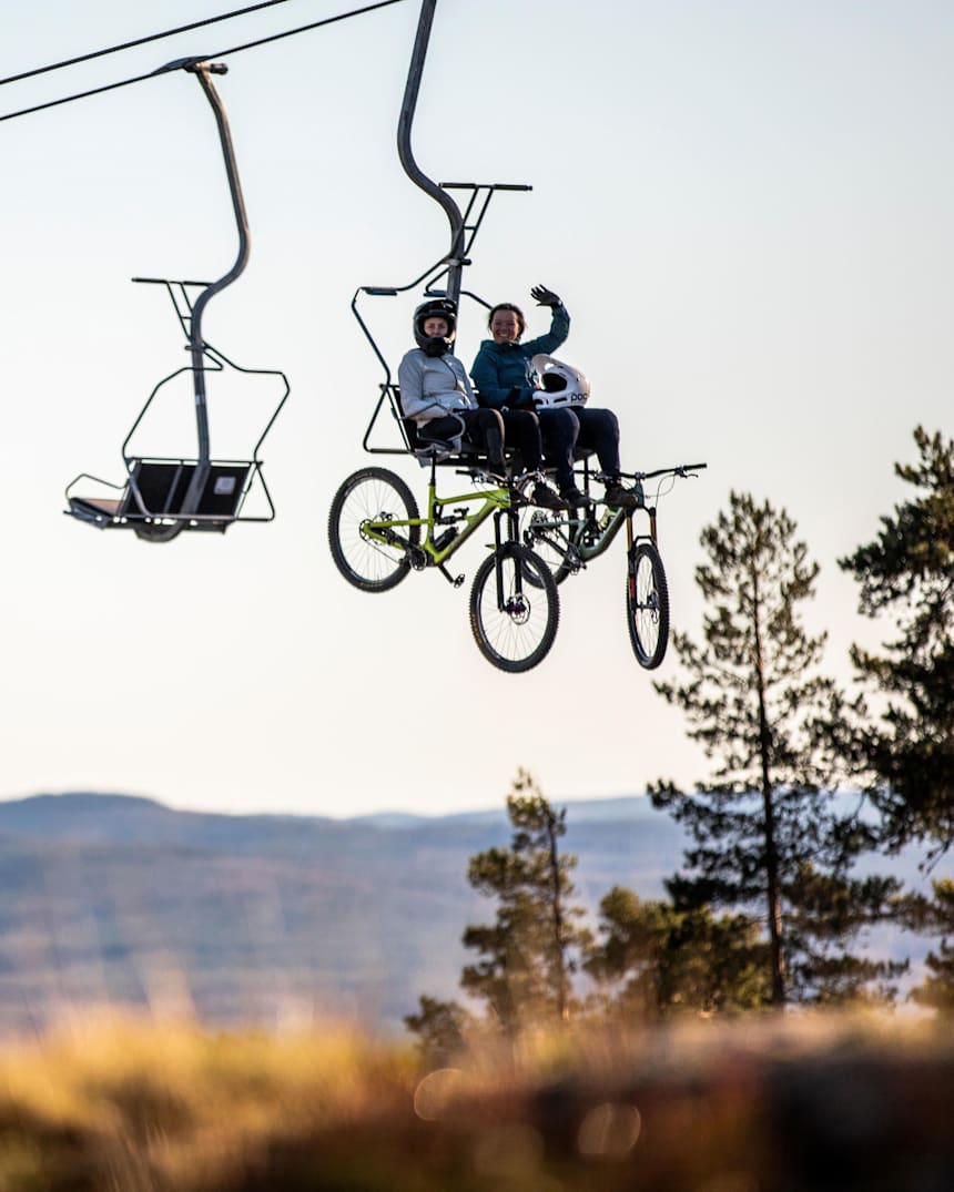 the bike park