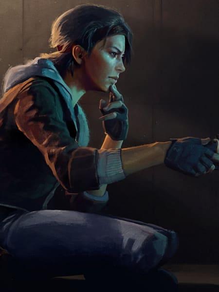 Key art of Alyx in Half-Life: Alyx