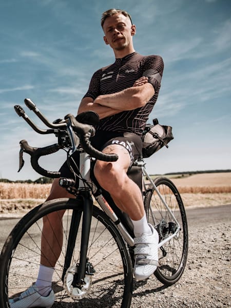 Ultra-endurance cycling champion James Hayden