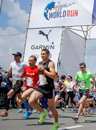 Startul Wings for Life World Run Romania 2015