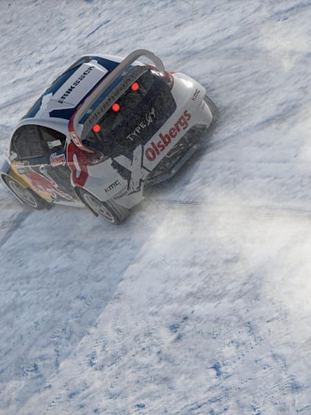 A screenshot of Project CARS 2 rallycross mode