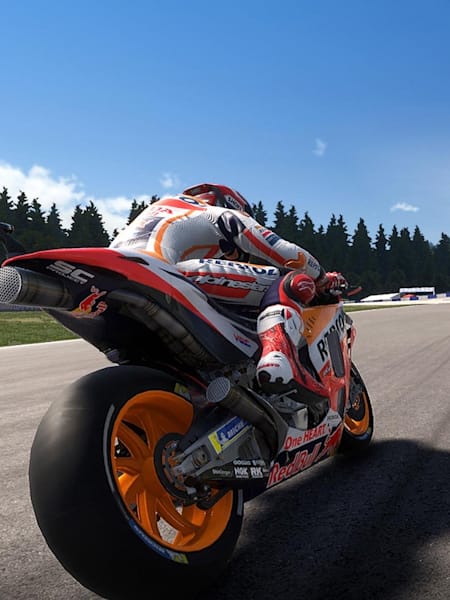A promotional shot of MotoGP 19.