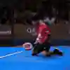 Federico Chingotto celebrates his thrilling victory at the Asuncion Premier Padel P2 in Paraguay on May 25, 2025, energising the crowd with passion