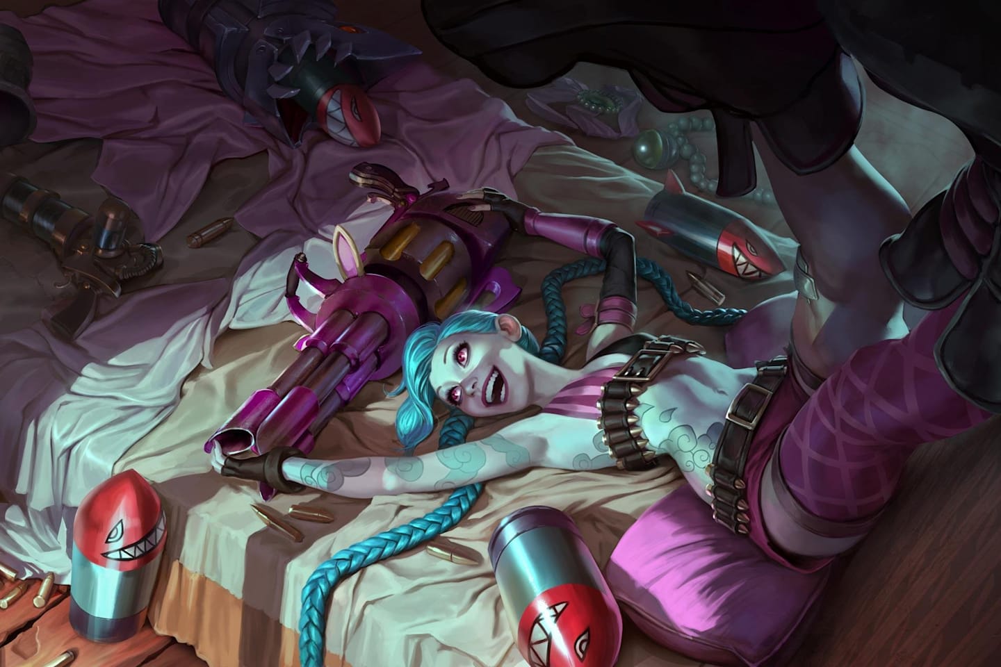 League of Legends champion Jinx