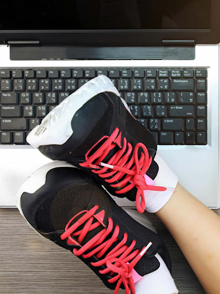 Just putting your trainers on is not enough