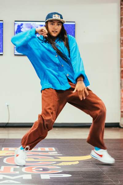 Logistx performs at the workshop during Red Bull BC One National Finals in Orlando, FL, USA on August 21, 2021. 