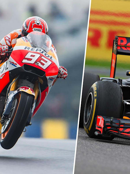 Formel 1 vs MotoGP