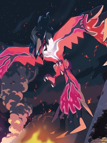 Liste des 10 Pokémon les plus surréalistes du Pokédex. Une image du Pokémon légendaire Yveltal.