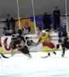 Hot action on ice between Malaysia & Kyrgyzstan