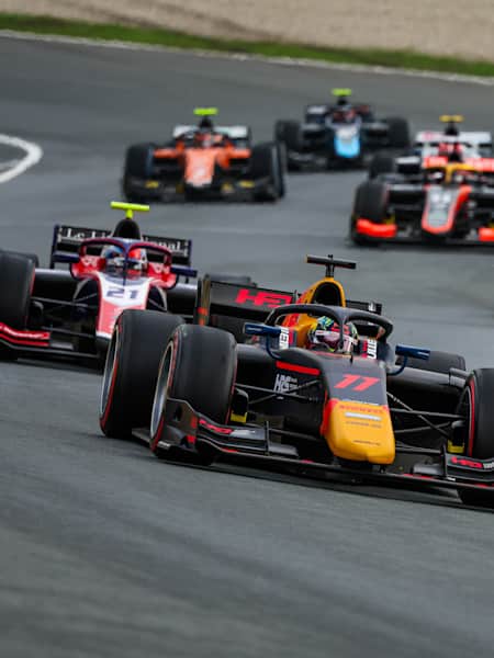 Ayumu Iwasa #11 Dams, during round twelve of the FIA Formula 2 Championship at Circuit Zandvoort, on August 25-27, 2023.