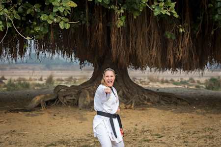 Die Möglichkeit, sich selbst zu verteidigen, gibt Selbstvertrauen.