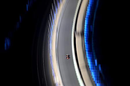 Max Verstappen on track during the F1 Grand Prix of Saudi Arabia at Jeddah Corniche Circuit on April 20, 2025 in Jeddah, Saudi Arabia.