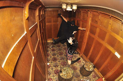 The back room of Melbourne nightclub New Guernica.