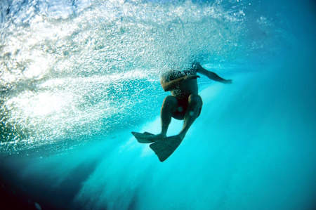 Waiting to catch a wave