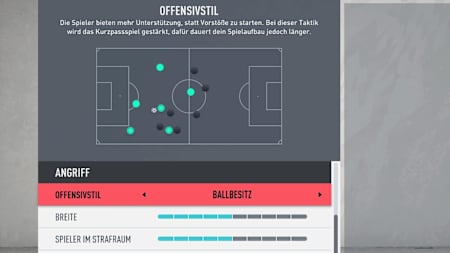 Unsere Empfehlung: Ballbesitz.