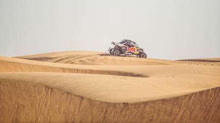 Борьба в классе мотовездеходов в Саудовской Аравии