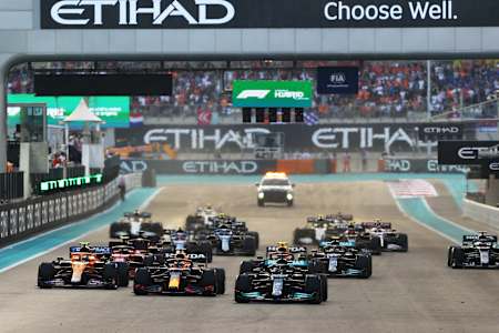 Lewis Hamilton a pourtant réussi le meilleur départ du Grand Prix de d'Abu Dhabi, dernière manche du championnat du monde de F1 2021.