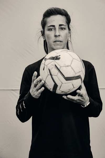 England national football star Fara Williams.